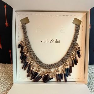 Stella & Dot Bora Fringe Necklace